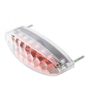 FEU AR UNIVERSEL TUN'R A LEDS OVALE NID D'ABEILLES TRANSPARENT HOMOLOGUE CE