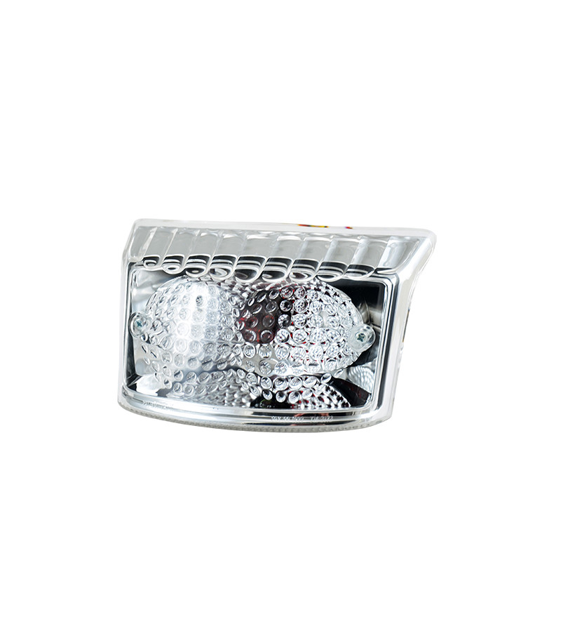FEU AR SCOOTER TUN'R ADAPT. BOOSTER/BW'S 2004- TRANSPARENT LAMPE ROUGE HOMOLOGUE CE