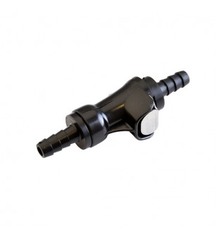 RACCORD/CONNECTEUR/COUPE SECURITE RAPIDE DURITE ESSENCE NOIR D.6