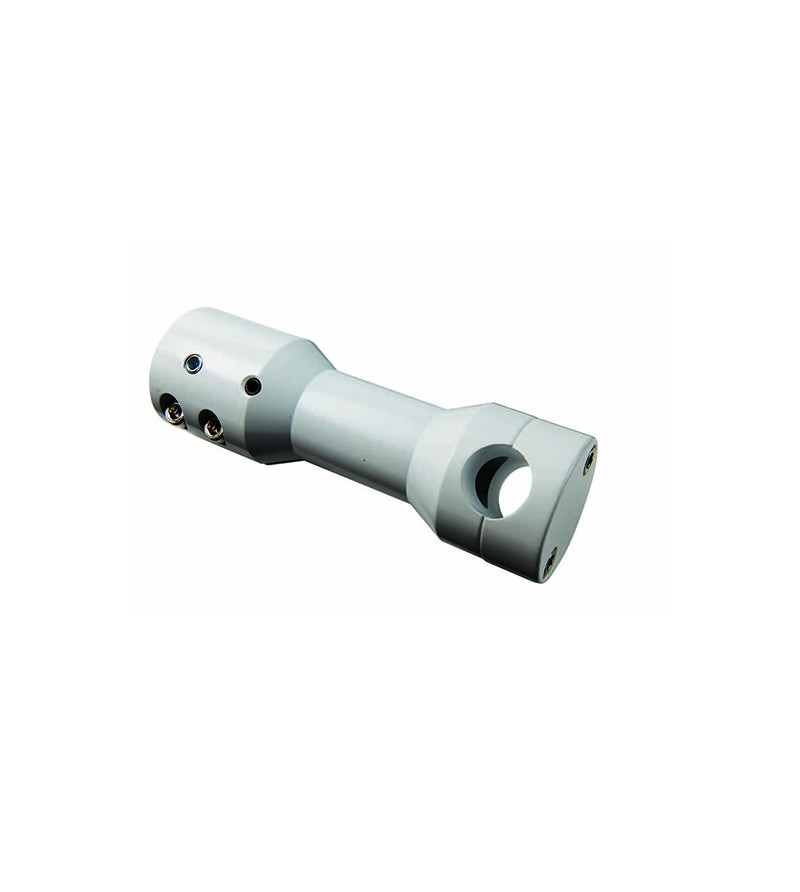 POTENCE SCOOTER TUN'R ADAPT. BOOSTER/BW'S/SLIDER/STUNT DROITE BLANC (P/GUIDON D.22MM)