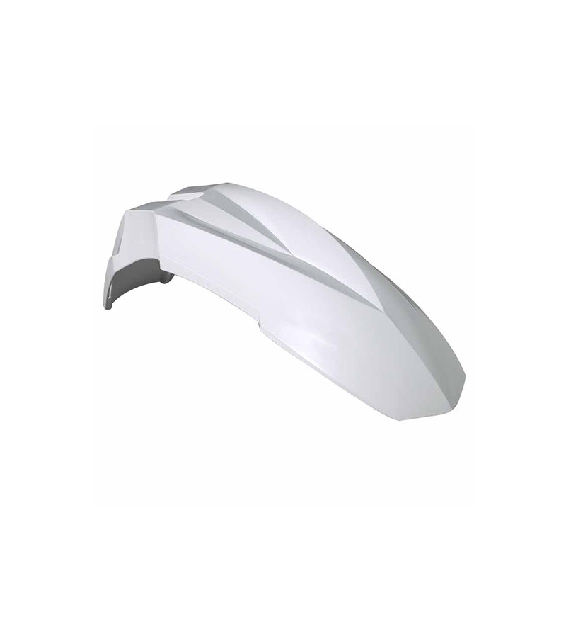 GARDE BOUE AV MECABOITE/MOTO UNIVERSEL TUN'R SUPER MOTARD BLANC