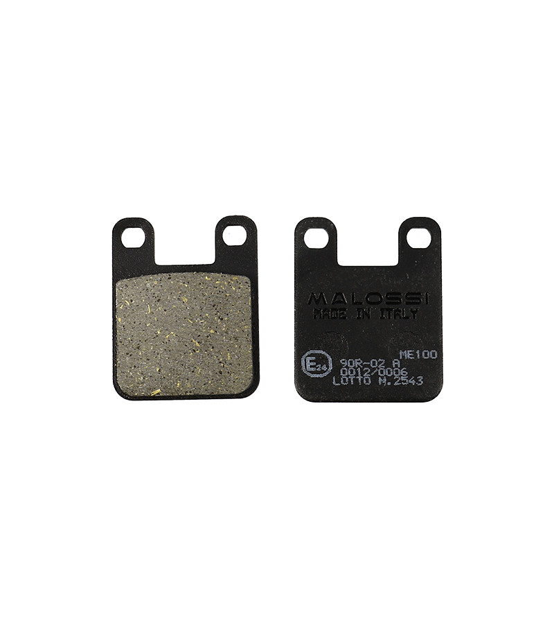 PLAQUETTE FREIN  06 MALOSSI AV ADAPT. AJP SENDA/VIVACITY/TREKKER/XFIGHT/LOOXOR/XP6 (PR)