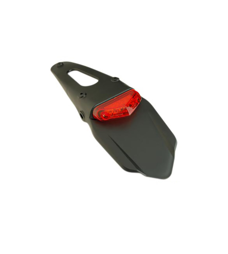 FEU AR MECABOITE/MOTO TUN'R INTEGRE ROUGE A LEDS HOMOLOGUE CE SANS SUPPORT PLAQUE