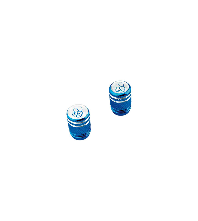 CAPUCHON/BOUCHON VALVE TUN'R TO COOL MOLETE BLEU (X2)