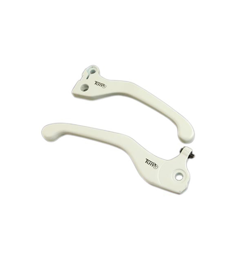 LEVIER FREIN SCOOTER TUN'R ADAPT. BOOSTER SPIRIT/BW'S 1999-2003 BLANC (PR)