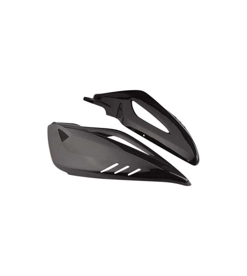 COQUE AR SCOOTER BCD XTREME + DOSSERET ADAPT. NITRO/AEROX -2013 NOIR (KIT) SCOOTER sur le site du spécialiste des deux roues ...