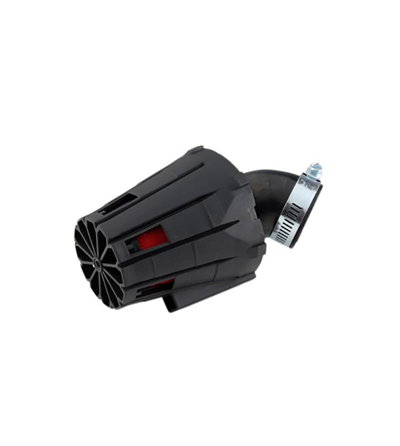 FILTRE A AIR TUN'R D28-35 E5 COUDE ANGLE VARIABLE NOIR