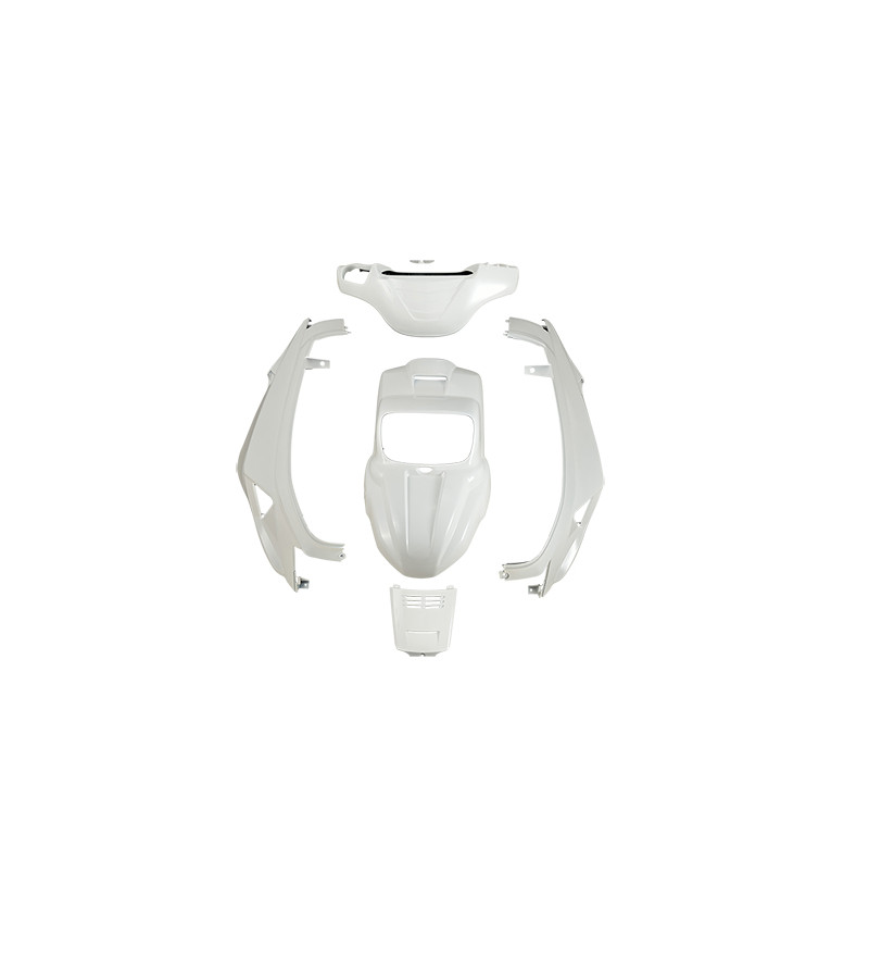 CARROSSERIE SCOOTER TUN'R KIT NEW DESIGN ADAPT. BOOSTER/BW'S 2004- BLANC PEINT (4 PCS)