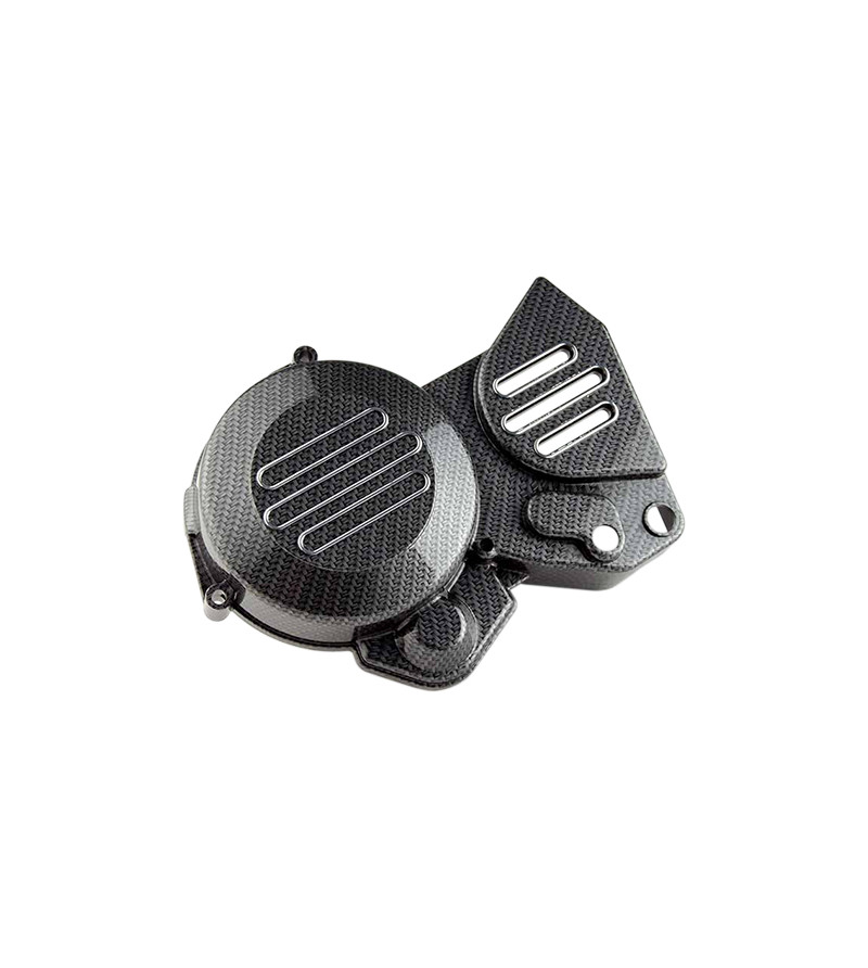 CARTER ALLUMAGE MECABOITE TUN'R ADAPT. DERBI SENDA -2006 EURO2 - LIGHTY CARBONE