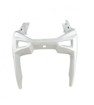 TABLIER AV/FACE AV INF. SCOOTER TUN'R ADAPT. NITRO/AEROX -2013 BLANC (PEINT) NEW DESIGN