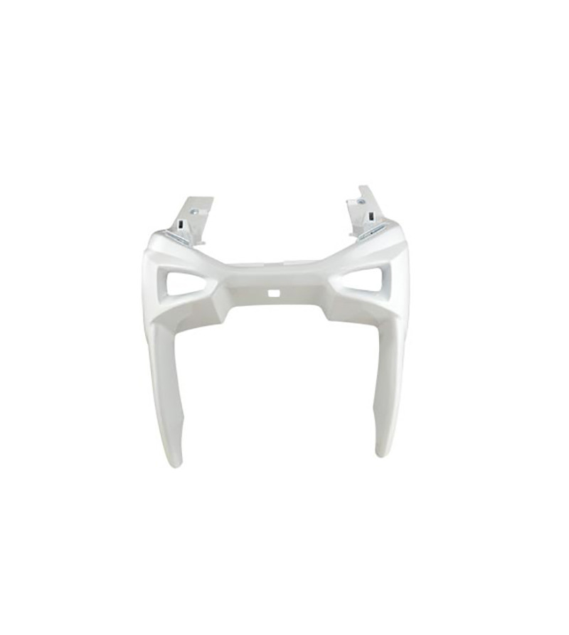 TABLIER AV/FACE AV INF. SCOOTER TUN'R ADAPT. NITRO/AEROX -2013 BLANC (PEINT) NEW DESIGN