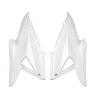 CAPOT MOTEUR SCOOTER TUN'R ADAPT. NITRO/AEROX -2013 BLANC (PEINT) (PR)