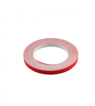 AUTOCOLLANT LISERET ROUGE 6MM (10M) POUR JANTE/CARROSSERIE