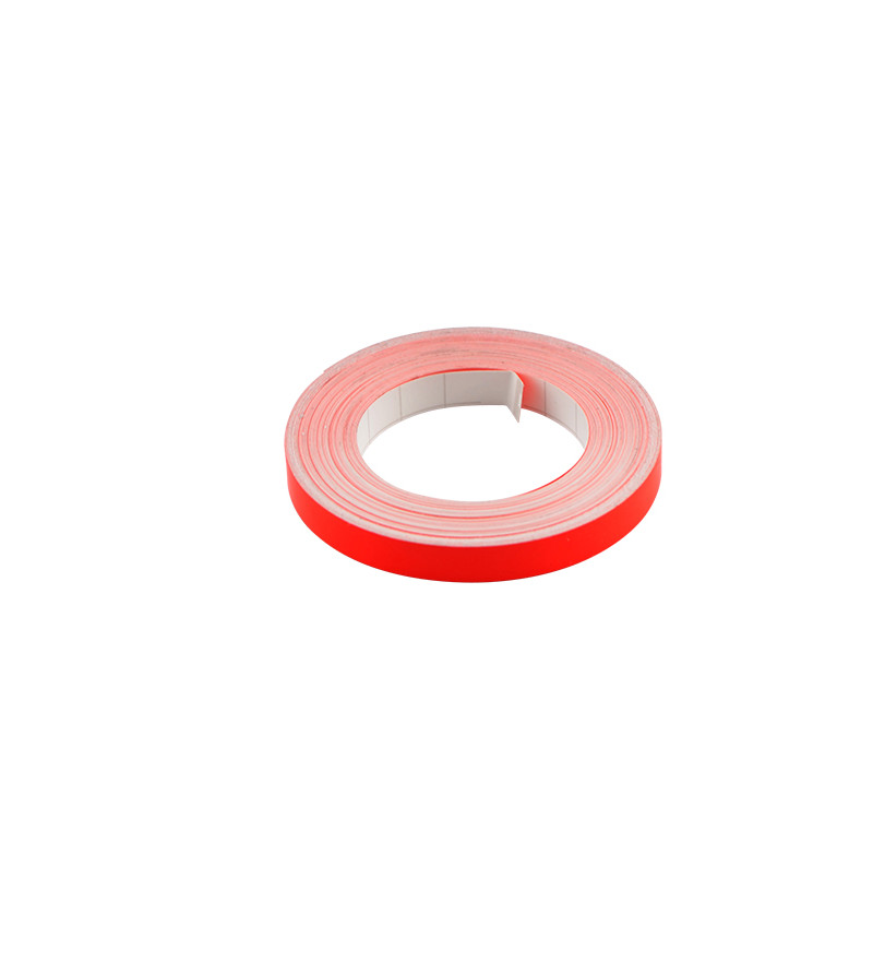 AUTOCOLLANT LISERET FLUO ROUGE 9MM (10M) POUR JANTE/CARROSSERIE