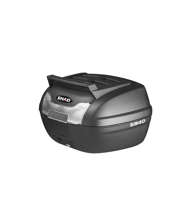 TOP CASE SHAD 40L CARGO NOIR ( CAPACITE 2 CASQUES - JET+INTEGRAL )