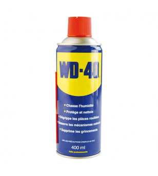 HUILE/LUBRIFIANT MULTIFONCTION WD40 400ML (AEROSOL)