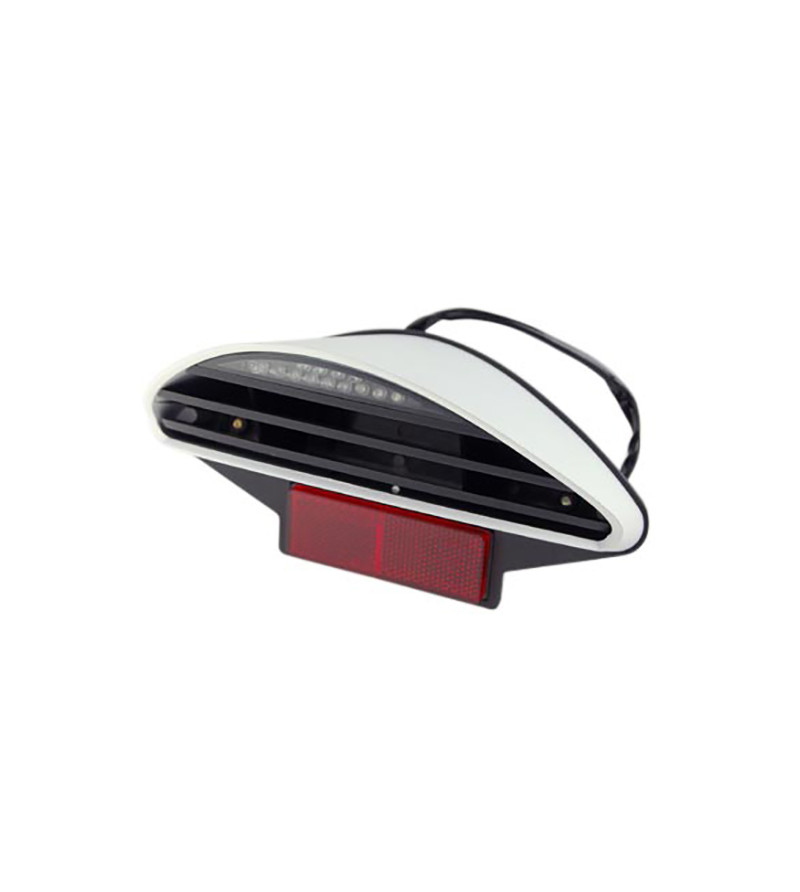 FEU BCD AR SCOOTER/CYCLO LEDS NITRO/AEROX RX BLANC HOMOLOGUE AILETTES NOIR SCOOTER sur le site du spécialiste des deux roues ...