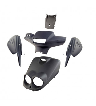 CARROSSERIE SCOOTER TUN'R KIT ADAPT. ROCKET/NEXT NOIR MAT (PEINT) (5 PIECES)