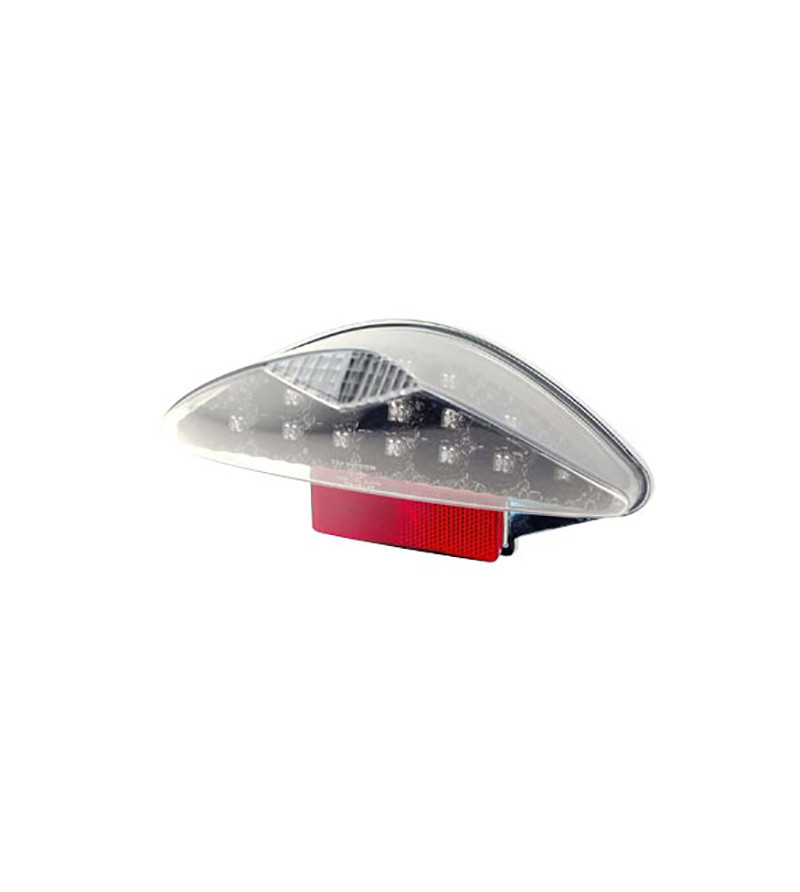 FEU AR SCOOTER TUN'R* BLACK A LEDS ADAPT. NITRO/AEROX/MAGNUM/OLIVER  TRANSPARENT