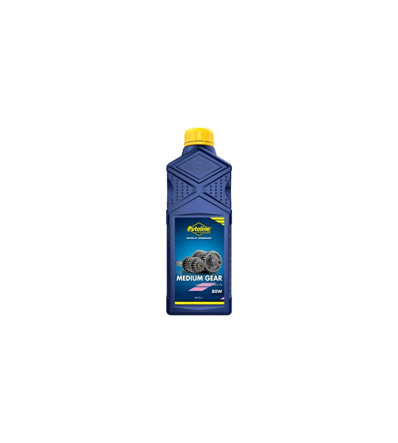 HUILE BOITE/TRANSMISSION PUTOLINE MEDIUM GEAR SAE 80W (1L)