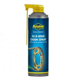 GRAISSE CHAINE O/X-RING SPRAY CHAINE PUTOLINE (AEROSOL 500ML)