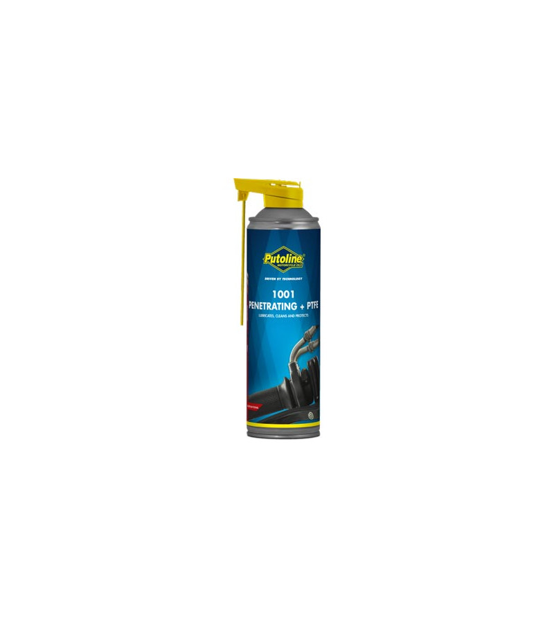 HUILE/LUBRIFIANT PUTOLINE 1001 SPECIAL PIECES METALLIQUES (AEROSOL 500ML) ATELIER sur le site du spécialiste des deux roues O...