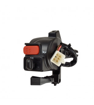 COMMODO/COMMUTATEUR GAUCHE SCOOTER TEKNIX COMPLET ADAPT. BOOSTER/BW'S -2000 STARTER CABLE
