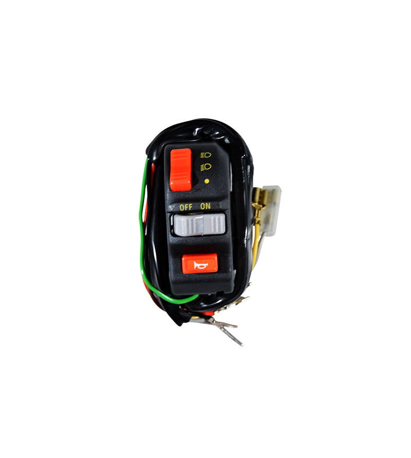 COMMODO/COMMUTATEUR TUN'R CROSS UNIVERSEL NOIR - AVEC BOUTON ON-OFF