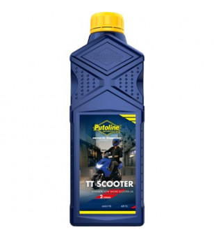 HUILE MOTEUR 2T PUTOLINE TT SCOOTER SYNTHETIQUE (1L)