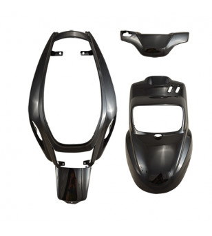 CARROSSERIE SCOOTER TUN'R KIT TYPE ORIGINE ADAPT. BOOSTER/BW'S 2004- NOIR (PEINT) (4 PCS)