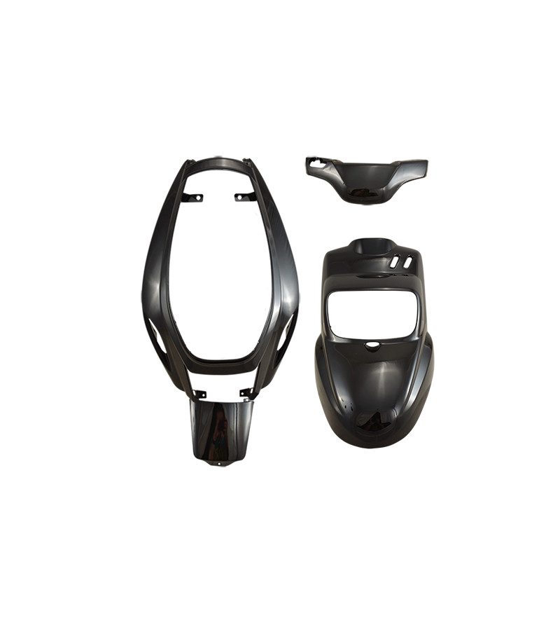 CARROSSERIE SCOOTER TUN'R KIT TYPE ORIGINE ADAPT. BOOSTER/BW'S 2004- NOIR (PEINT) (4 PCS)