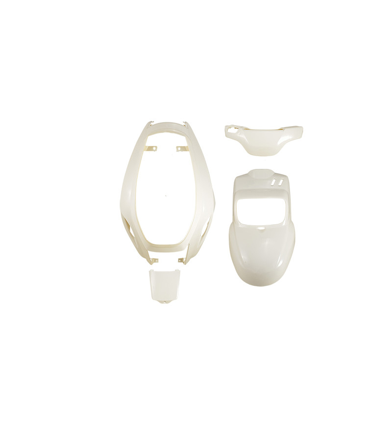 CARROSSERIE SCOOTER TUN'R KIT TYPE ORIGINE ADAPT. BOOSTER/BW'S 04- BLANC (PEINT) (4 PCS)