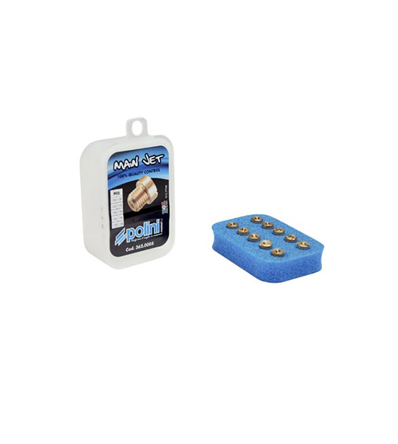 GICLEUR POLINI PHBN/PHVA 120  A  138  (COFFRET DE 10)          (DIAM. 6)