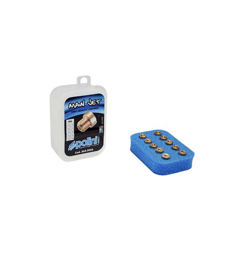 GICLEUR POLINI PHBN/PHVA 140  A  158  (COFFRET DE 10)          (DIAM. 6)