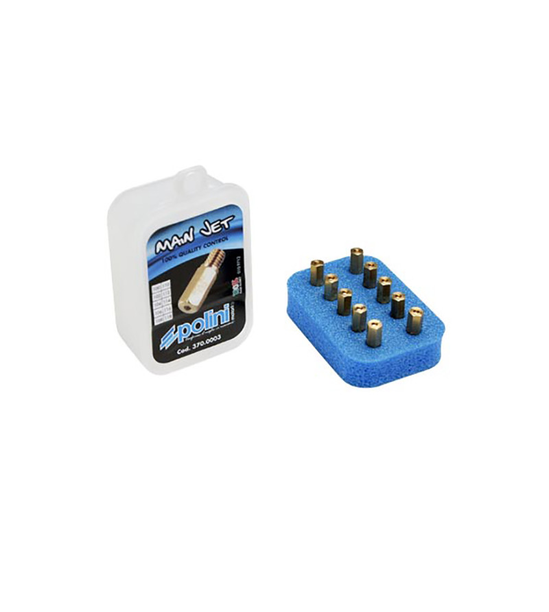 GICLEUR POLINI PWK 100  A  118  (COFFRET DE 10)  POUR CARBU KEIHIN/POLINI/OKO
