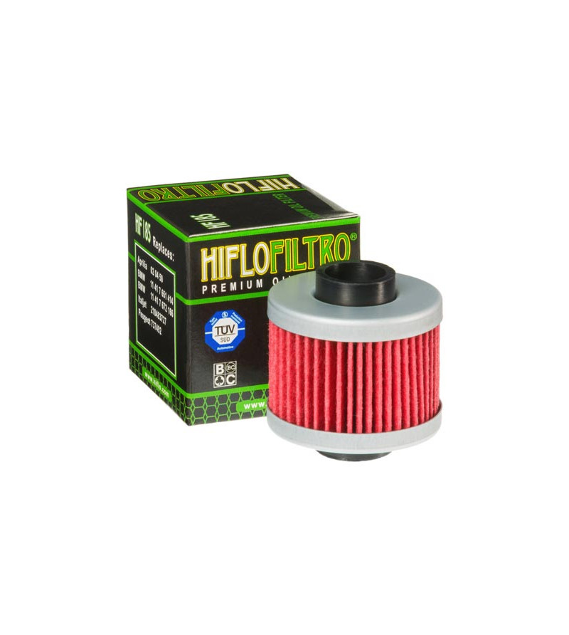 FILTRE A HUILE MAXI SCOOTER HIFLOFILTRO HF185 ADAPT. 125 SATELIS/JETFORCE/ELYSEO/ELYSTAR