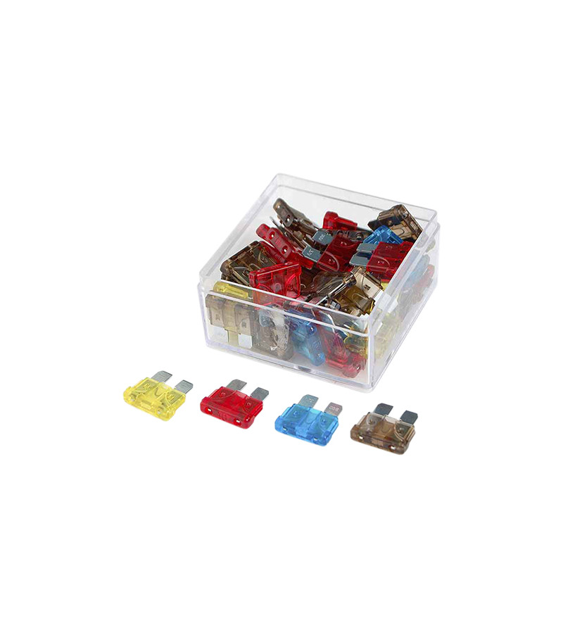 FUSIBLE PLAT ENFICHABLE GM ASSORTIE X50 (7.5A-10A-15A-20A)
