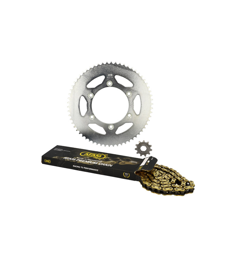 KIT CHAINE AFAM ADAPT. CPI 50 SM  06-09  420  11X62 (DEMULT. ORIGINE) D110/ 6 FIX