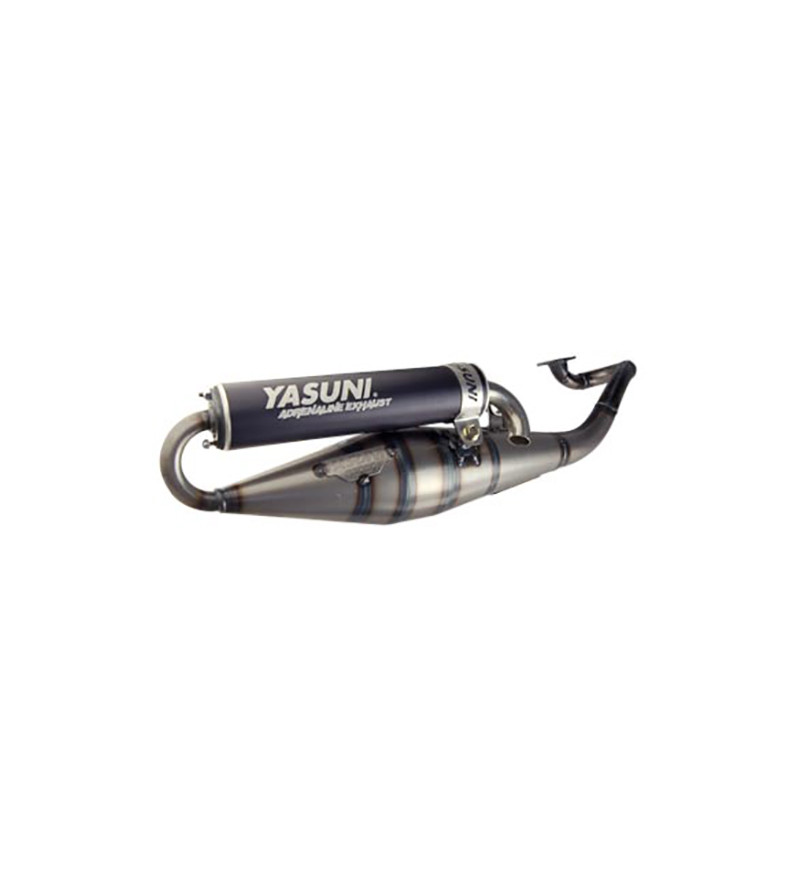POT SCOOTER DE YASUNI Z ADAPT. NITRO/AEROX/OVETTO/NEOS/JOG R/MACH G SILENCIEUX  NOIR