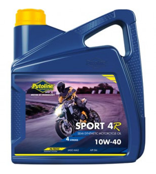 HUILE MOTEUR 4T PUTOLINE SPORT 4R 10W40 SEMI-SYNTHETIQUE (4L)