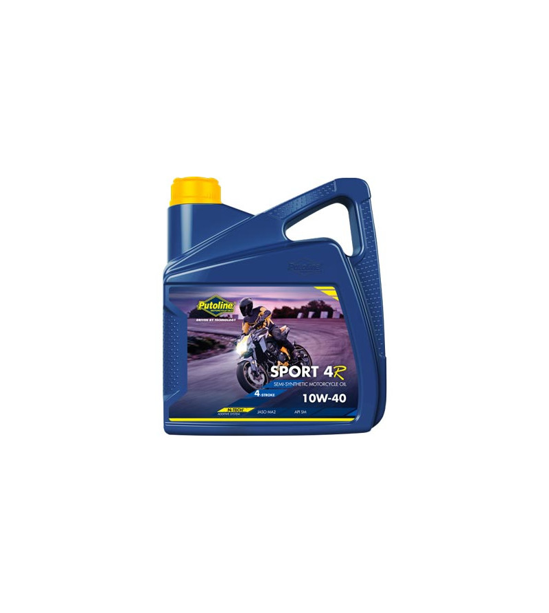 HUILE MOTEUR 4T PUTOLINE SPORT 4R 10W40 SEMI-SYNTHETIQUE (4L)