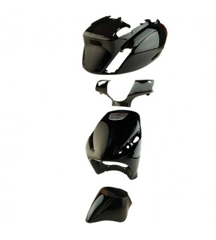 CARROSSERIE SCOOTER TUN'R KIT ADAPT. PIAGGIO ZIP NOIR 2000- (5 PIECES)