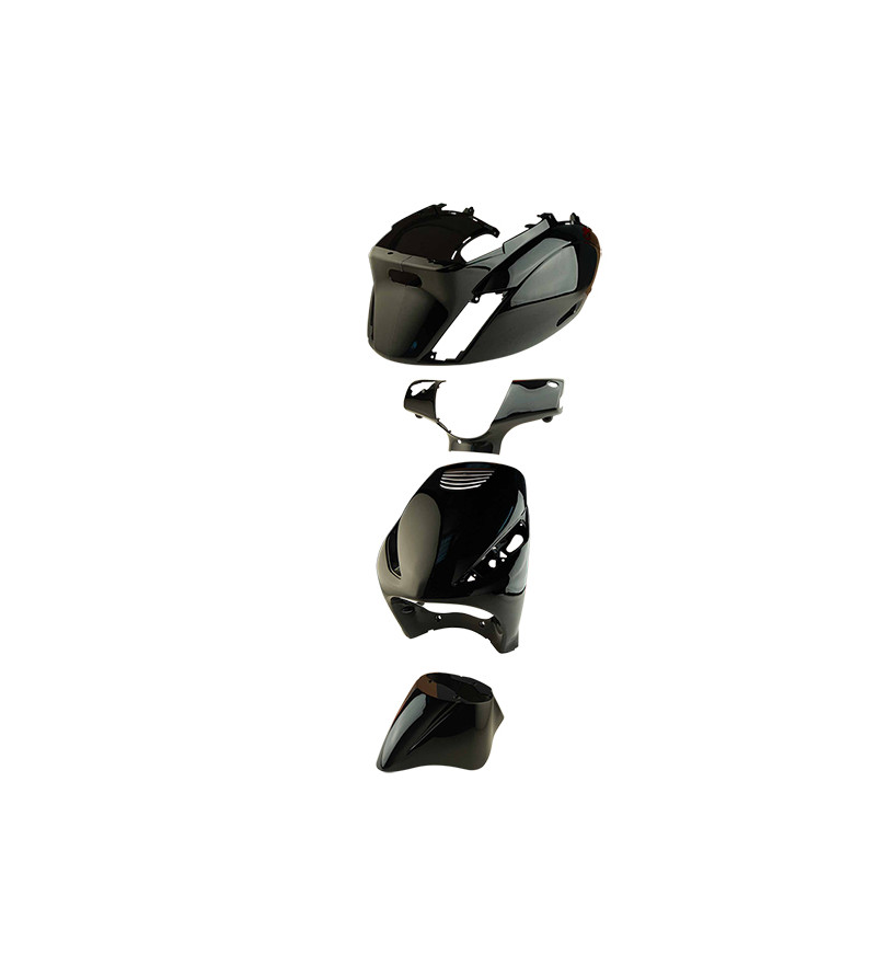 CARROSSERIE SCOOTER TUN'R KIT ADAPT. PIAGGIO ZIP NOIR 2000- (5 PIECES)