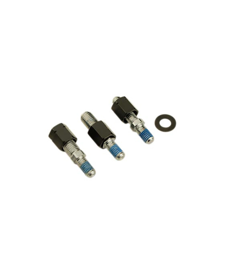 KIT ADAPTATEUR RETRO BCD 3 PIECES (M8 GAUCHE/M10 DROIT/M10 GAUCHE) SCOOTER sur le site du spécialiste des deux roues O-TAKET.COM