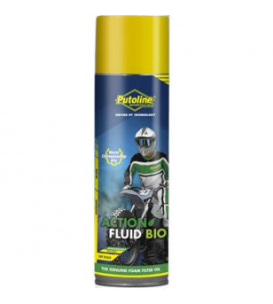 HUILE FILTRE A AIR PUTOLINE ACTION FLUID BIODEGRADABLE POUR MOUSSE (AEROSOL 600ML)