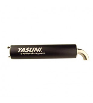 SILENCIEUX/CARTOUCHE SCOOTER YASUNI NOIR  (D.60MM - 2 VIS)