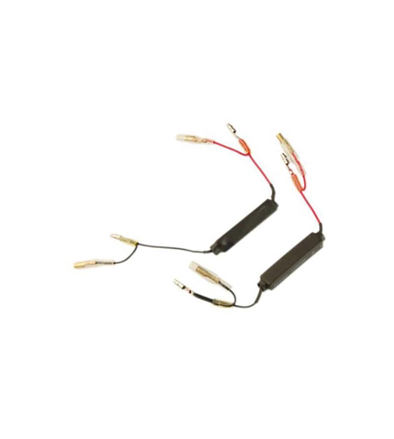 RESISTANCE POUR CLIGNOTANTS LED AVEC CONNECTIQUE 10 OHMS POUR 10W (X2)