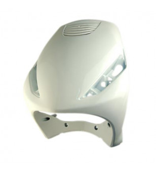 TABLIER AV/FACE AV SCOOTER TUN'R ADAPT. ZIP BLANC (PEINT)