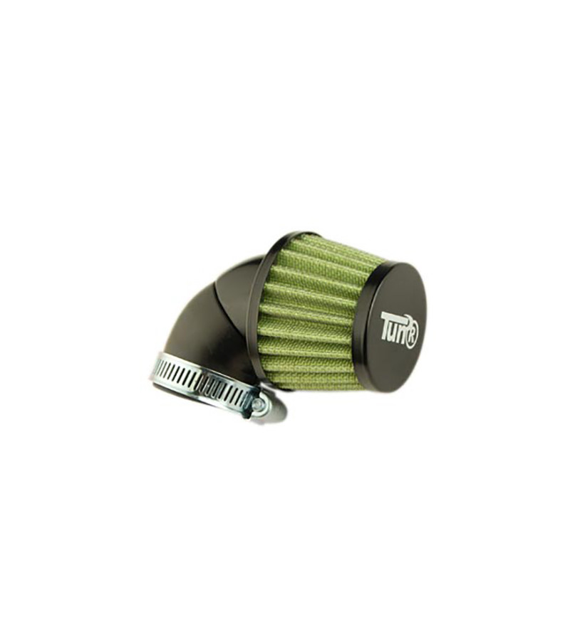 FILTRE A AIR TUN'R D28-35 CONIQUE KN PM ORIENTABLE 0 A 90° NOIR FILTRE V