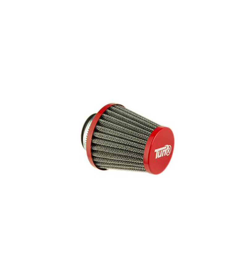 FILTRE A AIR TUN'R D28-35 CONIQUE KN GM ROUGE BRILLANT